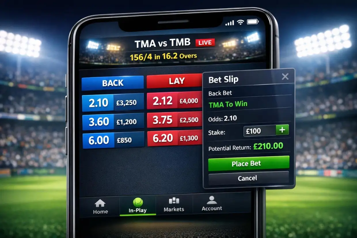 IPL Match odds on www.Laser247exch.vip